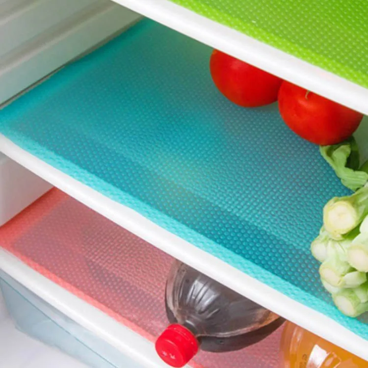 Food Grade Drawer Mat Multipurpose Eva Refrigerator Mat Washable Non-Slip Waterproof Fridge Mat