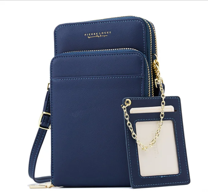 Fashionable Pu Leather Phone Bag Shoulder Crossbody Bag  Cross Body Purse  Women Designer Crossbody