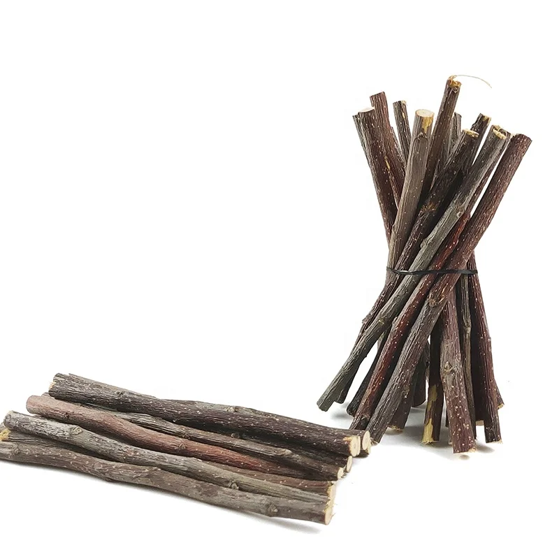 Pet Rabbit molars snack rabbit chew toys hamster food guinea pig food bunnies chew toy pet rabbit treats Apple branch