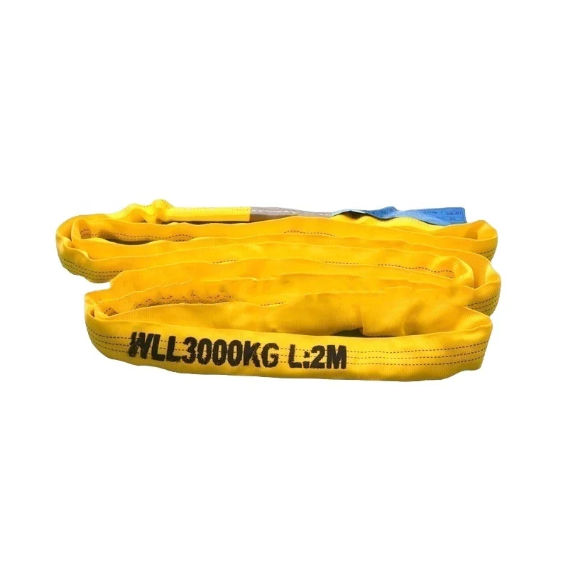 Zhizhen 1T-10T  Endless Polyester Round Lifting Sling With TUV CE GS, ISO9001 Certificate