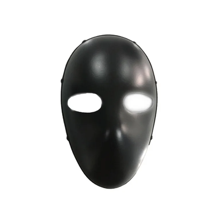 
 Military Security Bulletproof Material Full Face Bulletproof Face Shield For Police  