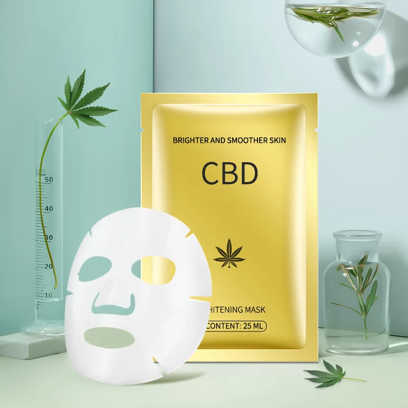  Отбеливающая маска для лица AiXin OEM CBD увлажняющая минимизирующая поры детоксицирующая забитая кожа Осветляющая