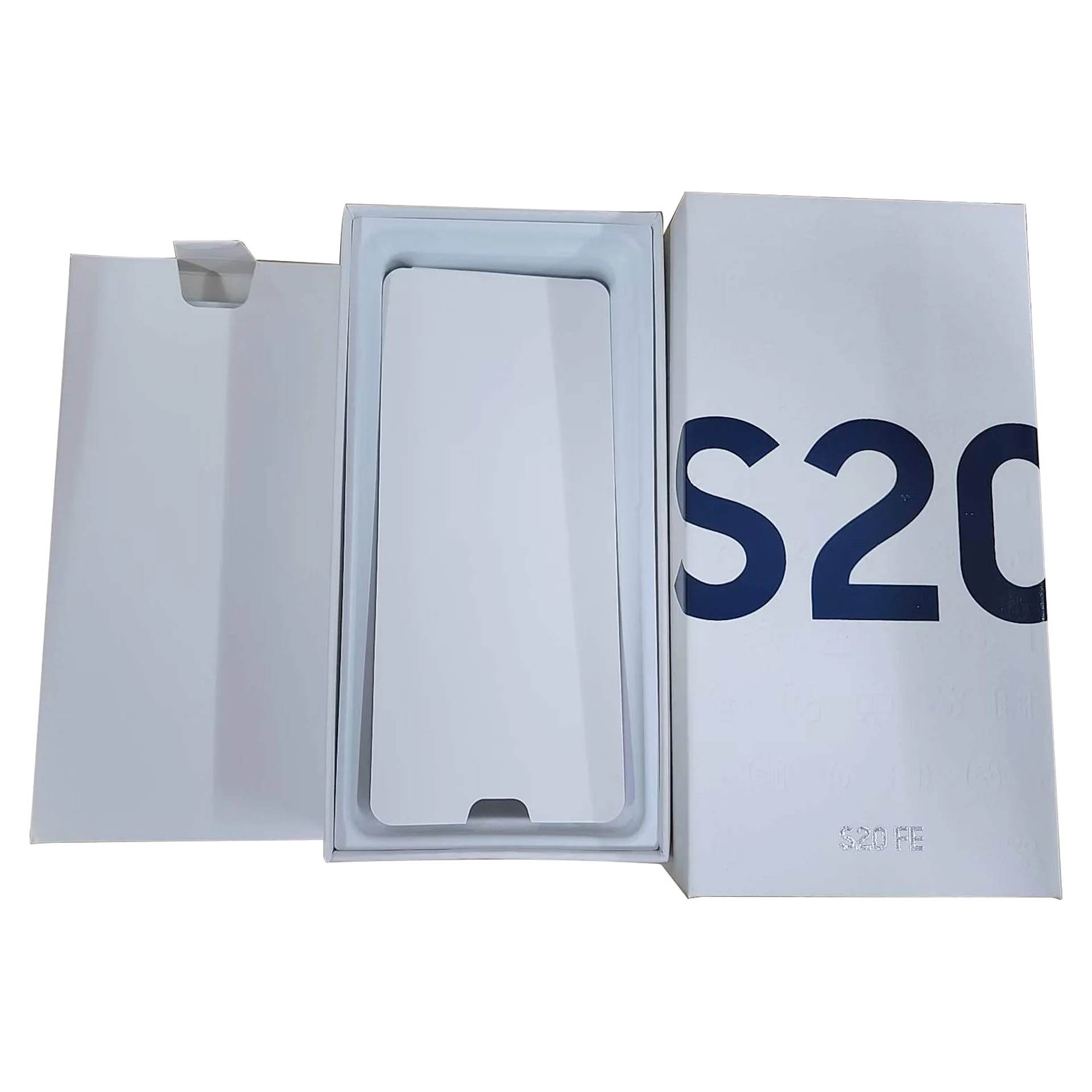 S20 Original Mobile Phone Accessories Packing Box with logo empty box package For Samsung  S20fe  Packing Box
