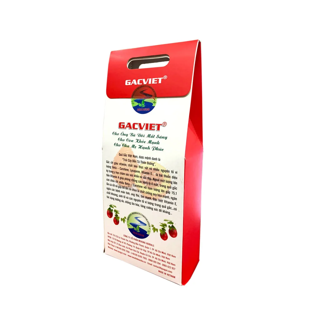 Natural Gac fruit juice concentrated - Gac of Life Brand name Mekong Herbals made in Vietnam