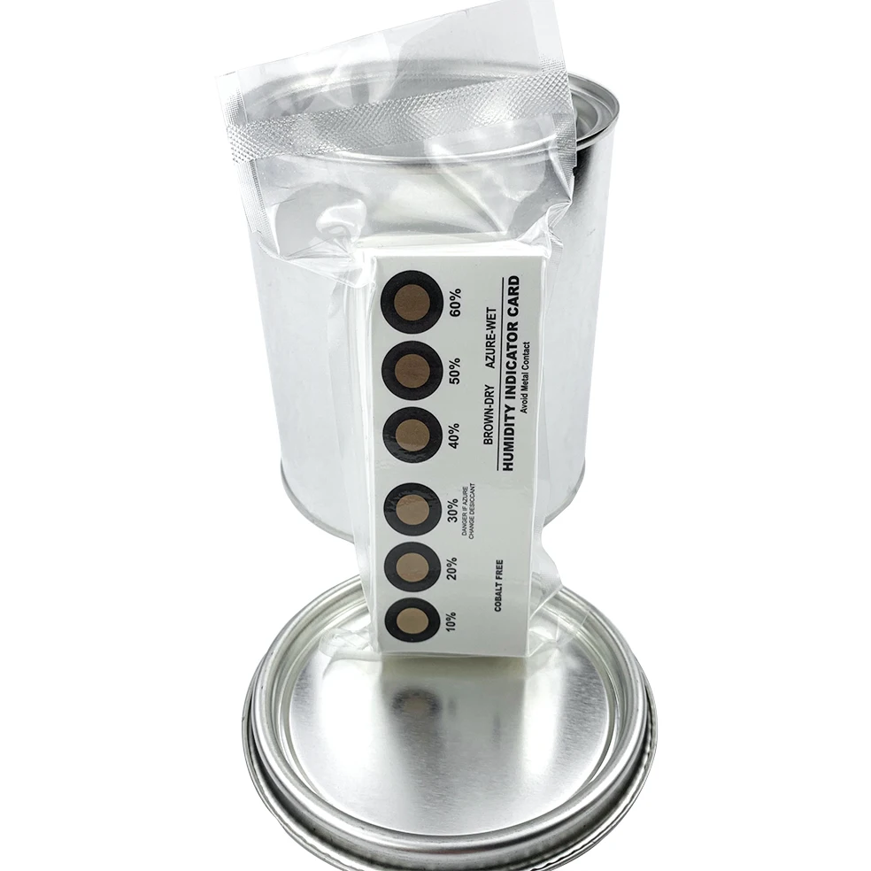 
6dots Eco-friendly PCB Humidity Indicator Card from Brown to Blue 