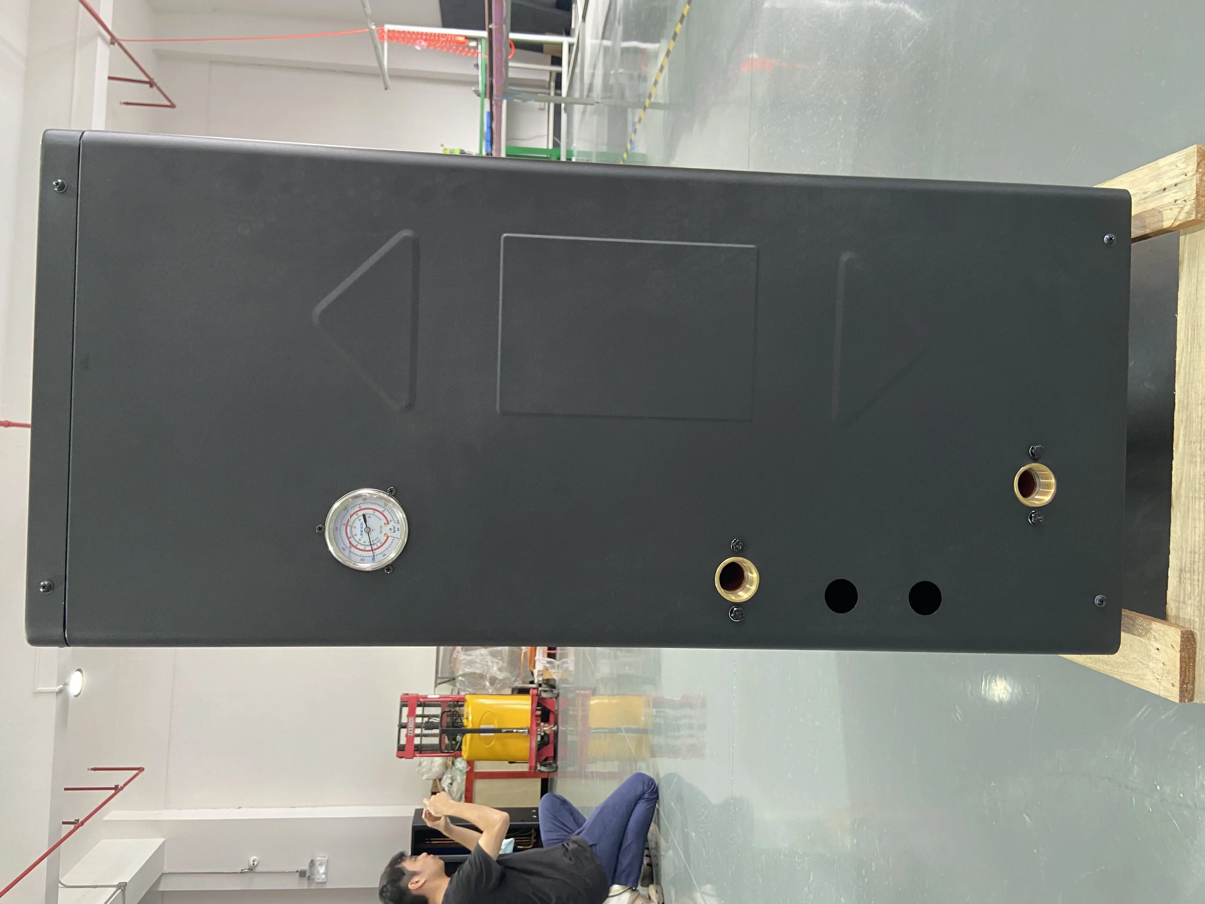 22KW WIFI control R410A DC inverter monoblock air to water inverter heat pump  for house
