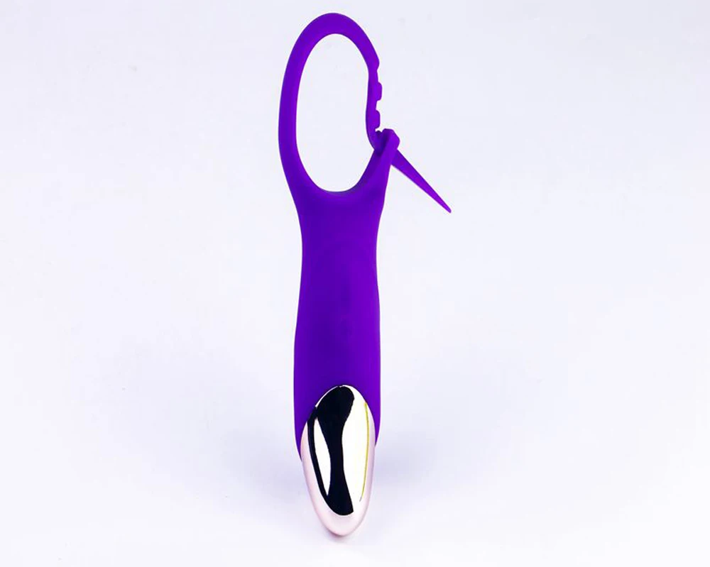 Rechargeable Pennis Enlargement Remote Vibrating engraved cock rings