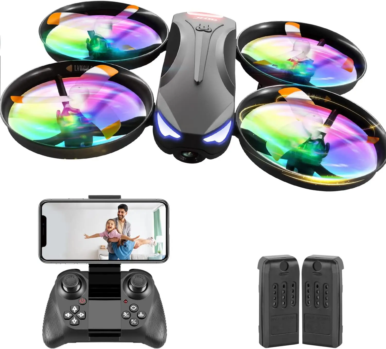 Hot P8 Remote-controlled aircraft 4k ESC Double Camera Foldable Optical Flow Unmanned Aerial Vehicle Toys Helicopter