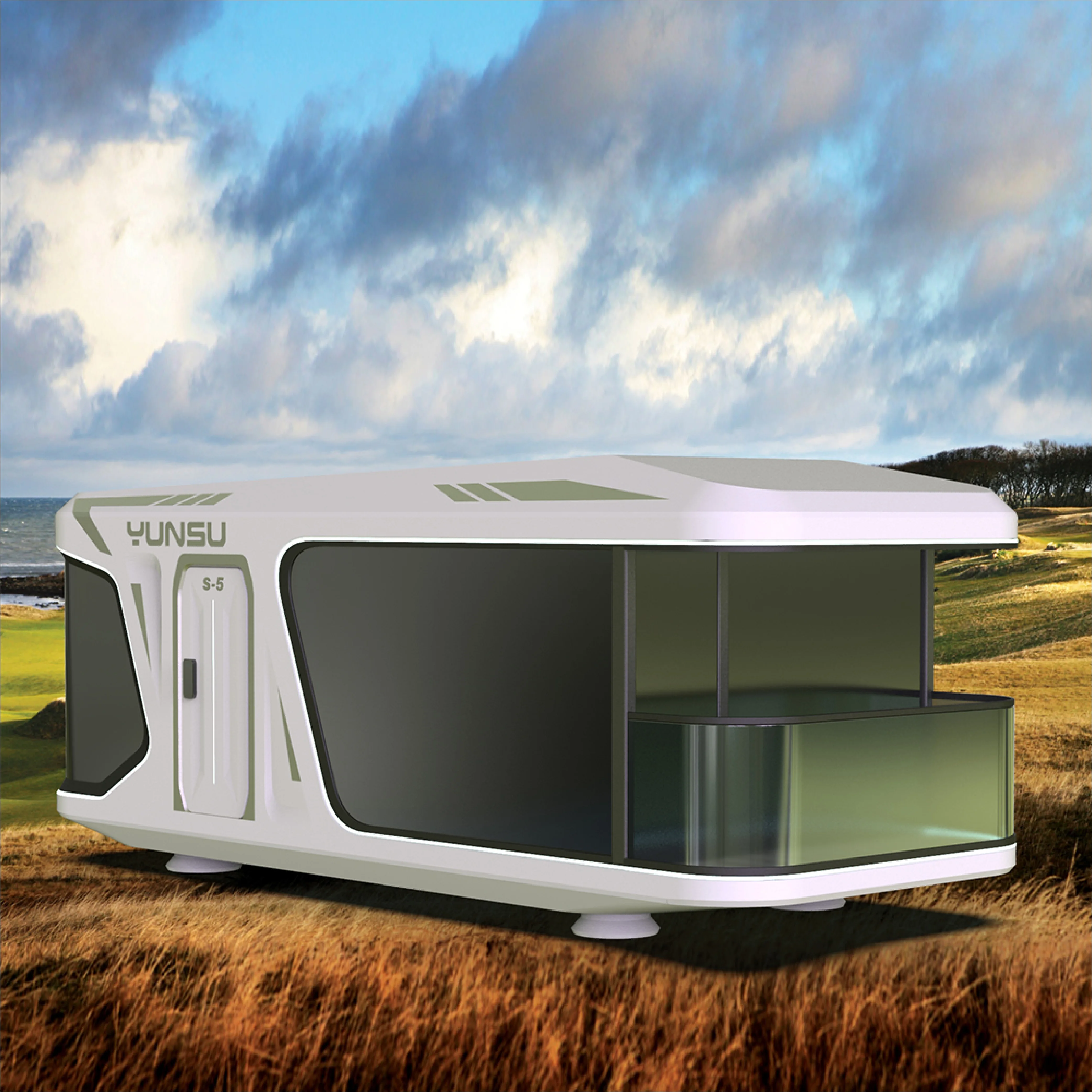 Double soundproof space capsule bed children future space Japan capsule spaceship bedroom capsule bed sleep box