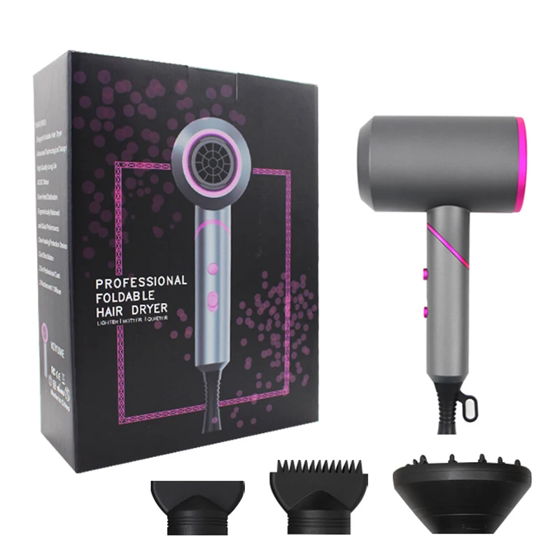 
Wholesale AC DC Motor Salon 2000W Ionic Professional HairDryer New Blow Custom Hair Dryer 