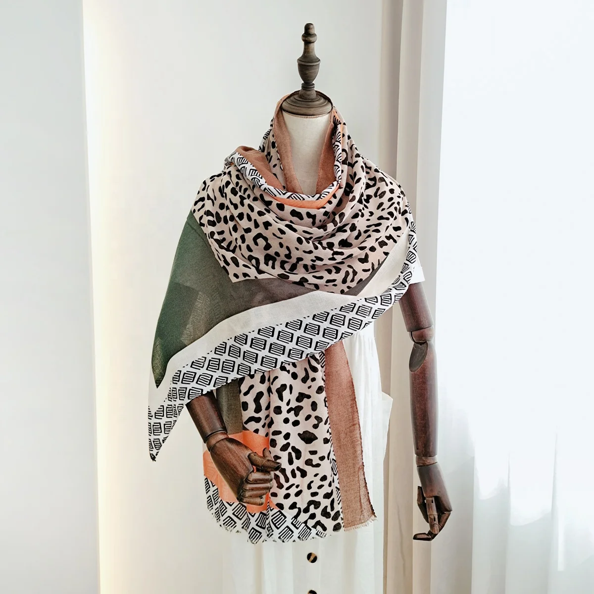 All season New customize  pattern cotton shawls muslim women hijab floral tudung  cotton printed hijab scarf