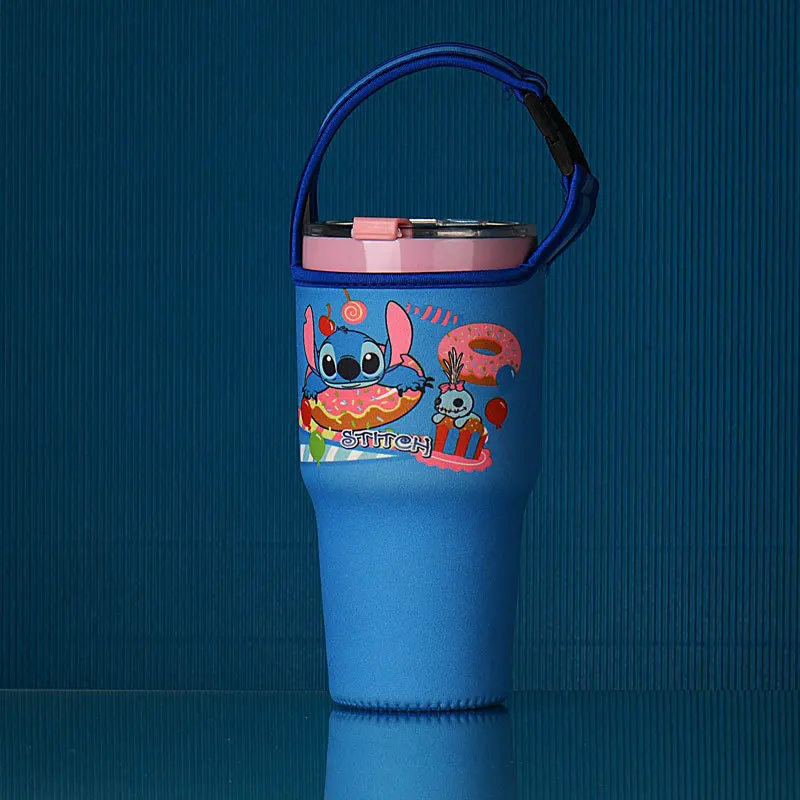 Hello KT 2024 modern fancy insulated hot water bottle cover cartoon carrier water bottle sleeve cover