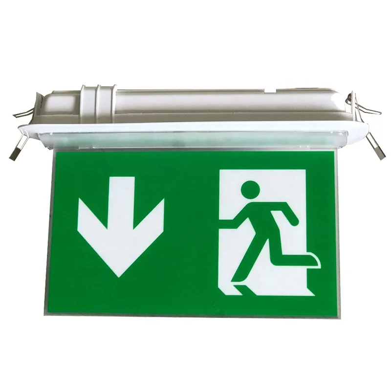 Factory Customized Emergency Exit Indicator Floor Escape Exit Evacuation Indicator with 3 years wrranyu 3 hours opetation