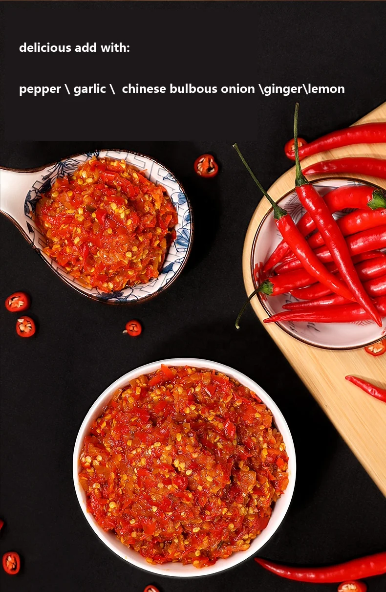 ZiLiangJia spicy pickles chili sauce lemon taste under the food mixed with noodles dishes kitchen seasoning