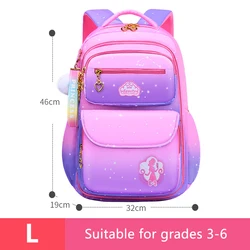 2023 Backpack Mochila Escolar Wholesale Book Bags Pupils Cartoon School Bags Backpack for Primary School Girls Unisex Nylon