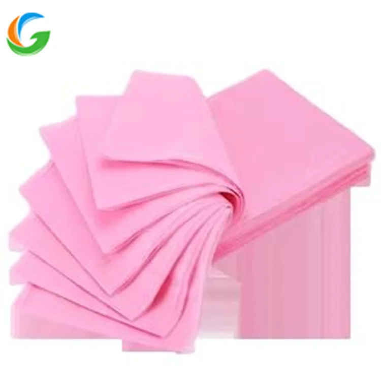 Golden Custom Beauty Salon Bed Covers Sheets Pp Non Woven Printed Fitted Waterproof Massage Table Disposable Bed Sheet Roll