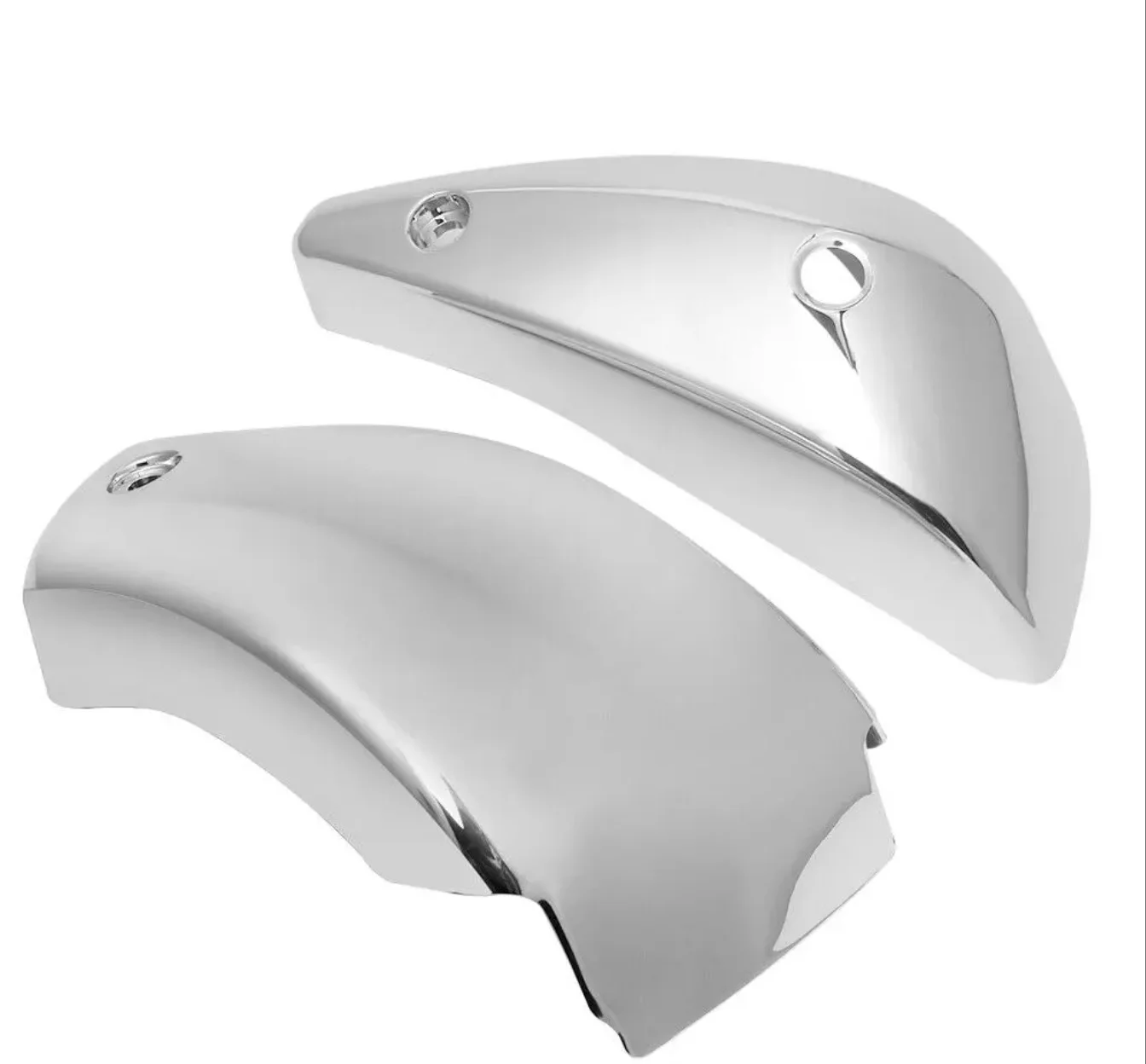 Black Battery Side Cover Protection Guard Fairing Cover Compatible for Yamaha V Star 1300 XVS1300 2007-2017