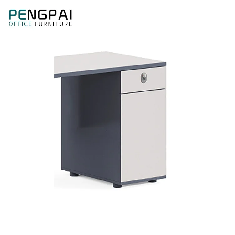 Modern Design Wooden Cheap V-shaped Feet Employee Office Furniture Table Computer Small Office Table Administrative Office Table