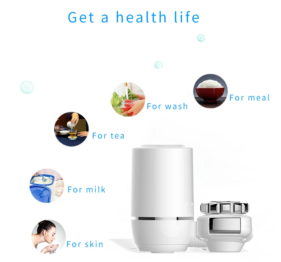 high quality factory supplier tap filter Home-Use Kitchen faucets filter water purifier