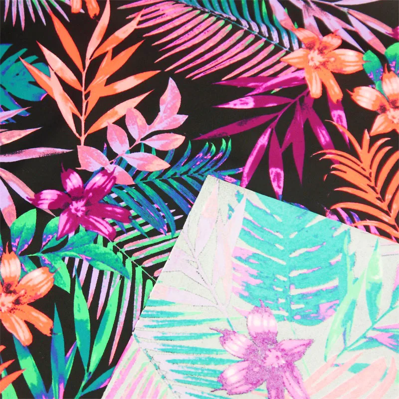 New product printing woman swimwear fabric for sexy bra