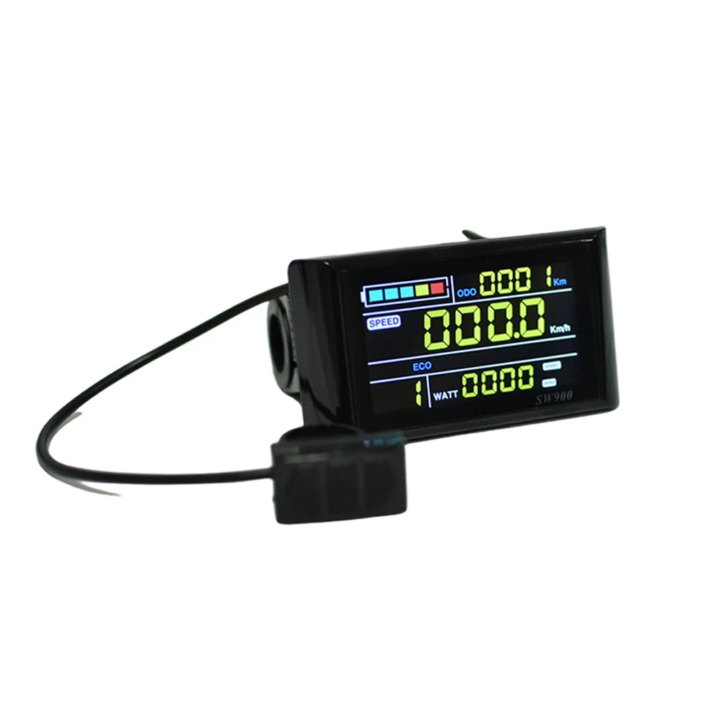 Electric Mountain Electric E Bike scooter Bicycle Color SW900 Color LCD Speed Control Instrument Meter Display