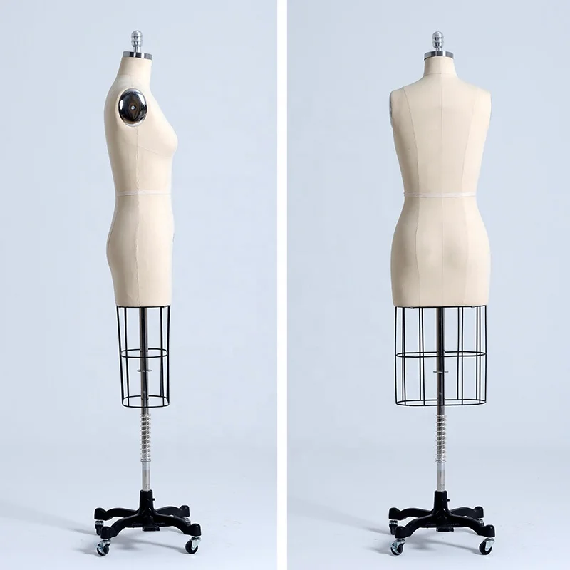 high-end female dress form adjustable shoulder tailor collapsible wedding dress mannequin