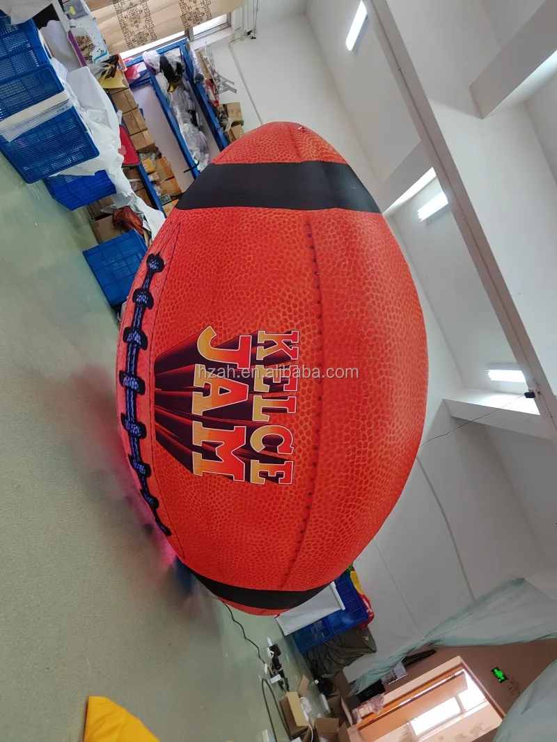 Custom Color and Logo Inflatable Football Inflatable Soccer Ball for Football Event Advertising