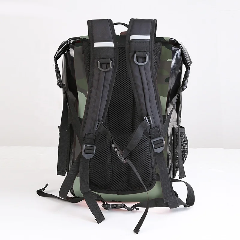 
IPSON PVC Roll Top camouflage Waterproof Dry Bag Backpack Hunting Bag For Outdoor 