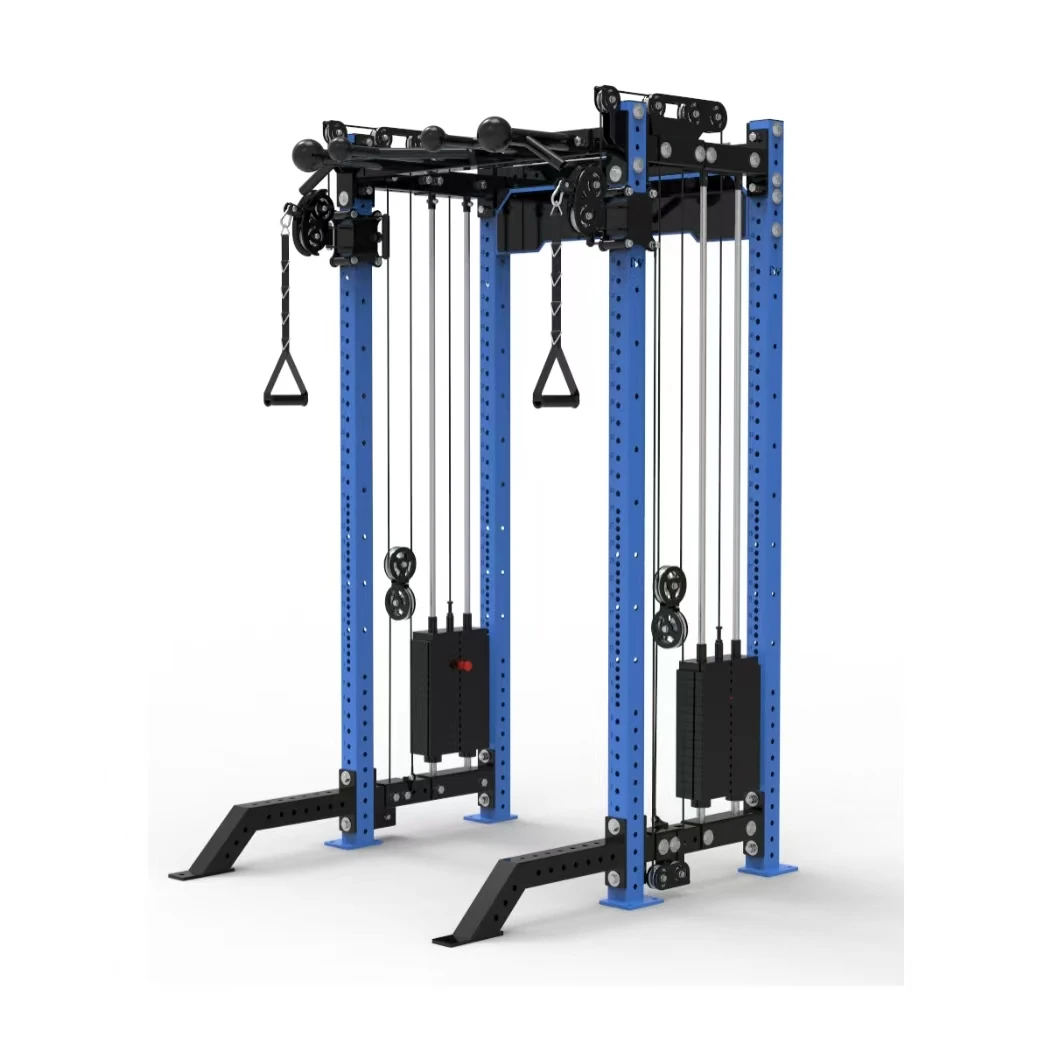 ZYFITNESS  Stock Available Compact Functional Trainer Multi  functional trainer power rack Cable Crossover  cable machine gym
