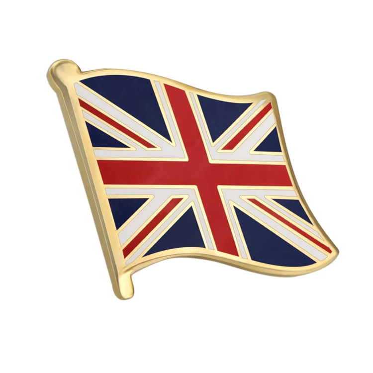 Manufacturing Custom Israel Flag Badge Country Flag Lapel Pin Flags Enamel Pin