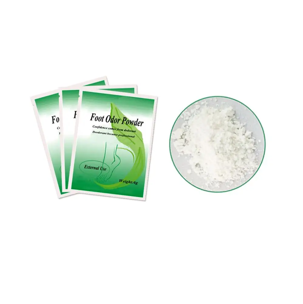 
100% herbal foot odor powder feet sweat powder spray foot deodorant 