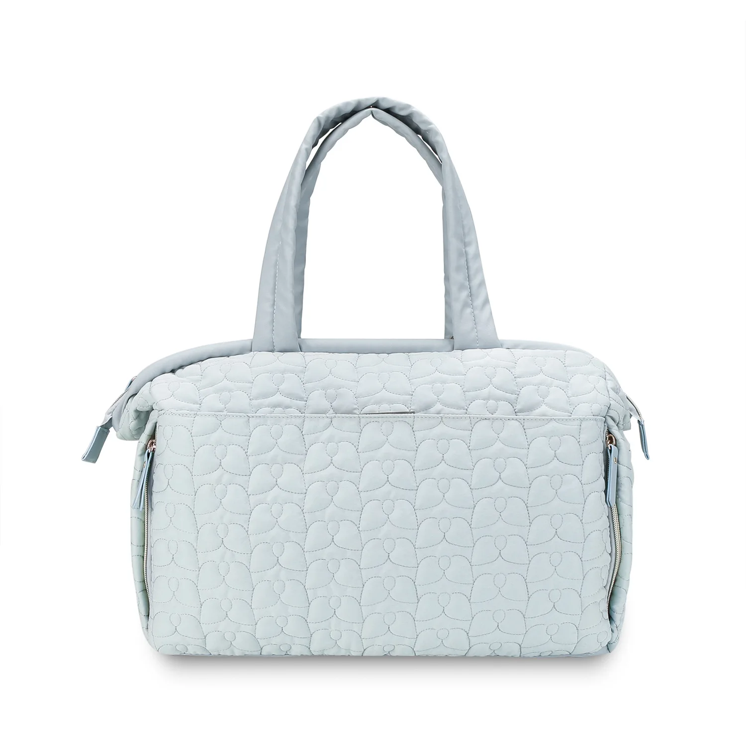 Large capacity maternal and infant travel outdoor baby supplies quilted pattern mother stroller bag