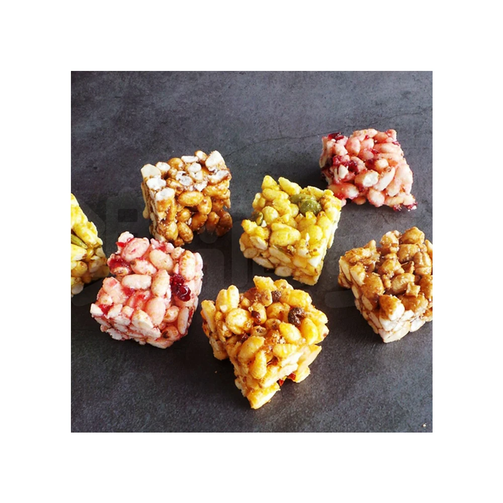 Оптовая продажа от производителя, крекеры для риса со вкусом карри, печенье квадратной формы