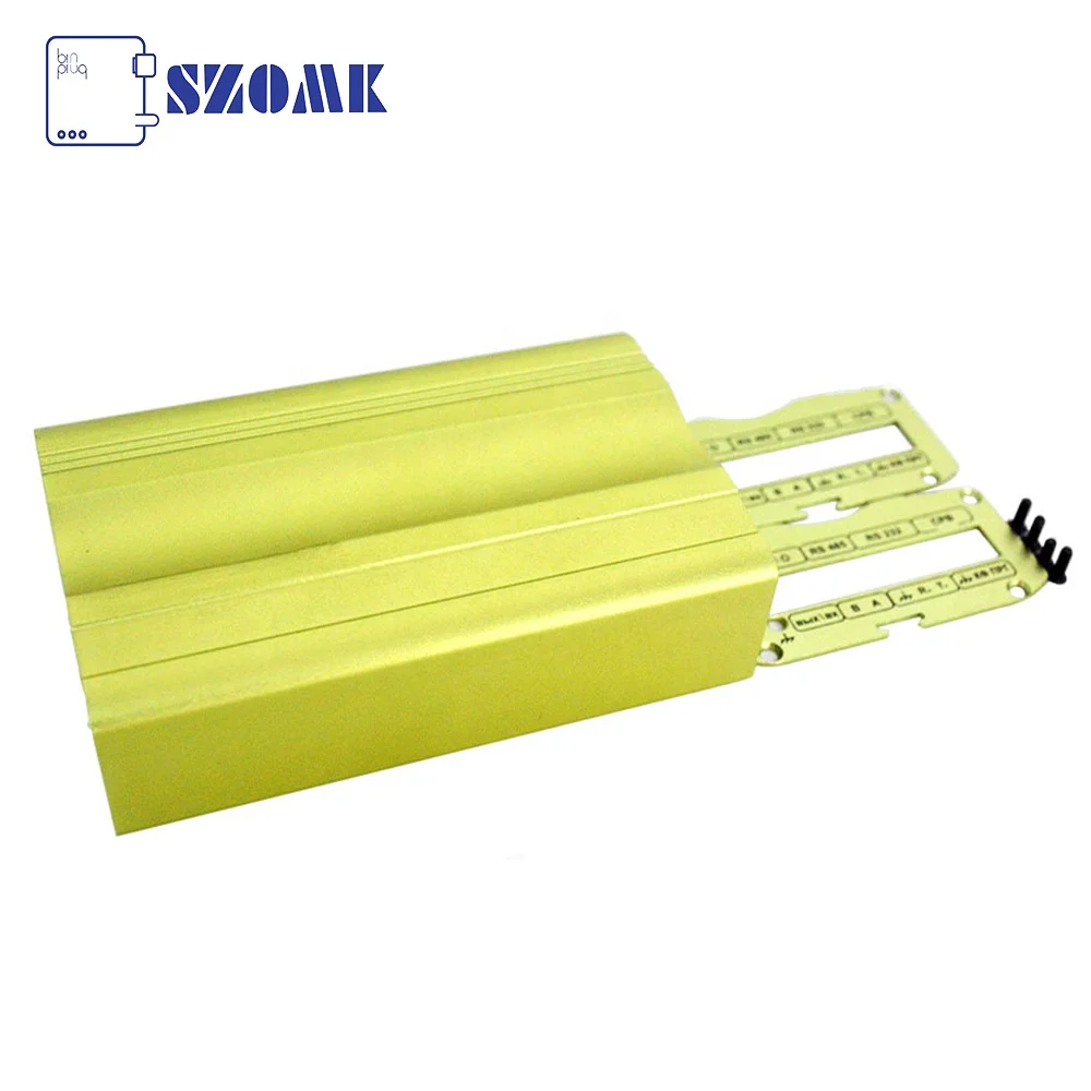 SZOMK aluminum junction box colorful extruded aluminum CCTV camera housing electronic heat sink enclosure