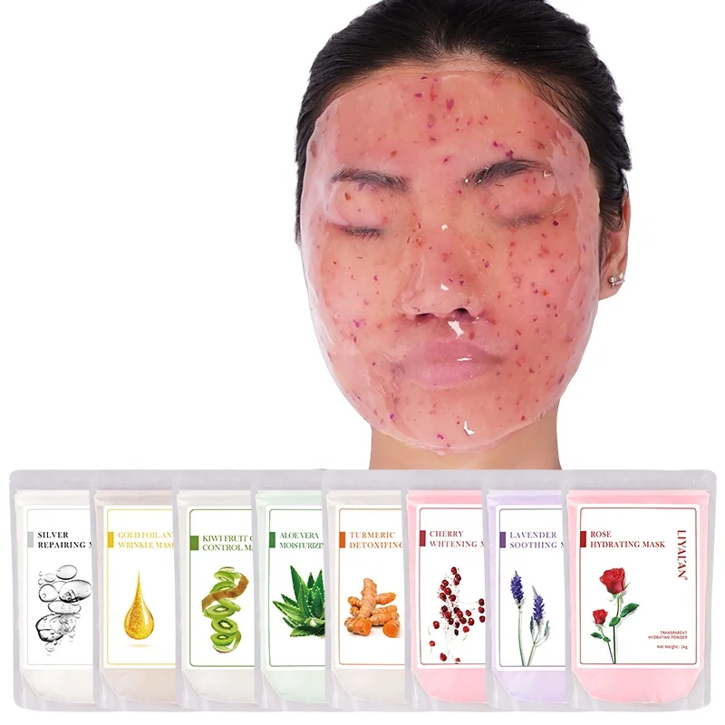 Face & Body Mask 1KG DIY Jellymask Powder Rose hydro jelly Hydrojelly Facial Maskss Gelly Rubber Jelly Powder Mask