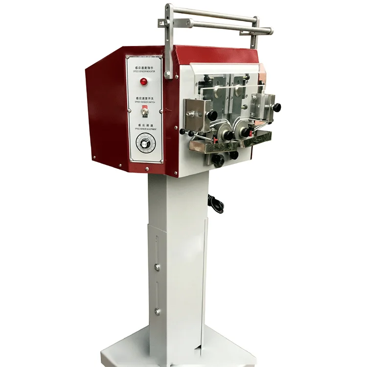 Leather Making Double Side Leather Strap Belt Edge Dyeing Coloring Oil Inking Painting Machine