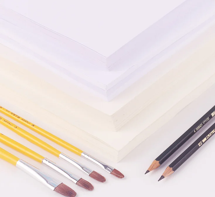 
Quality sketch paper wholesale customized acid free white sketch paper pad, blank sketch book 