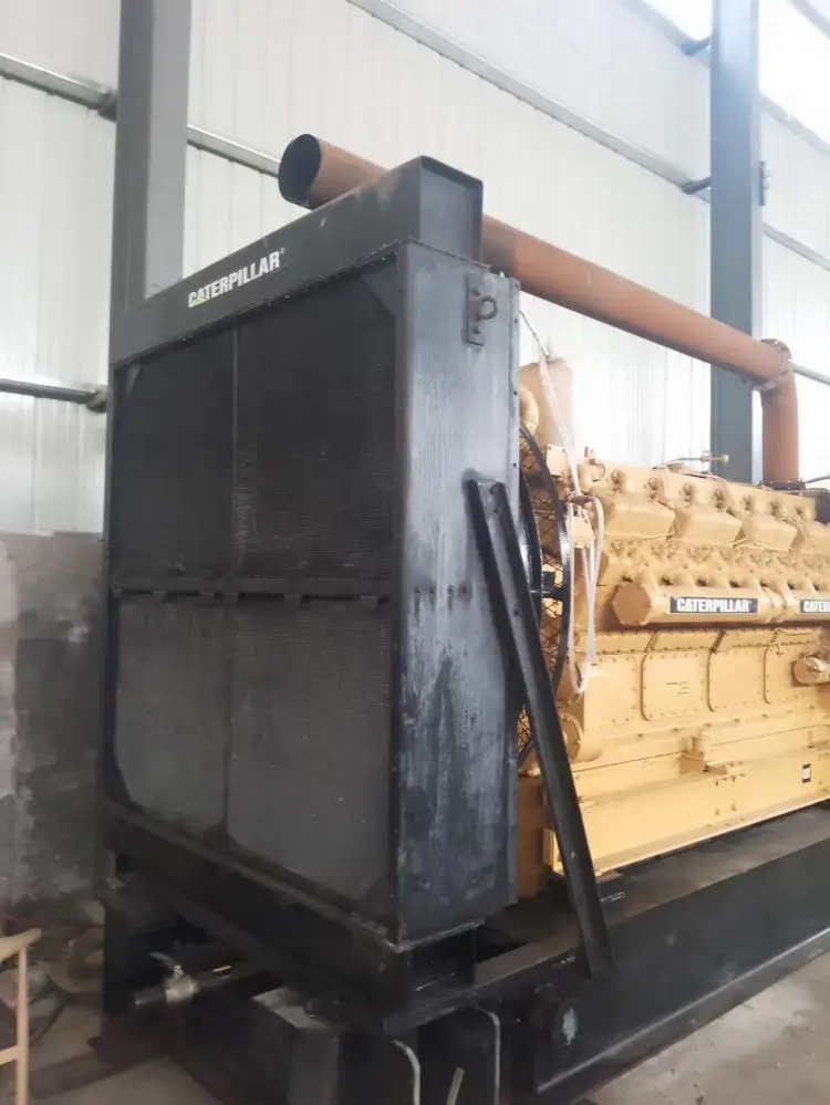 2017 USED DIESEL GENERATOR 1000kw 1200 KW WITH CATERPILLAR generator 3512