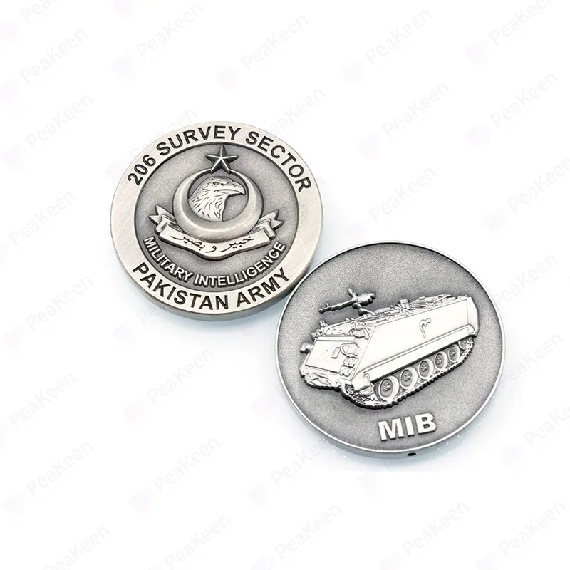 Challenge Coins Stainless Steel Engraved Pure Silver 3d Cheap Custom Game Metal Crafts Coin
