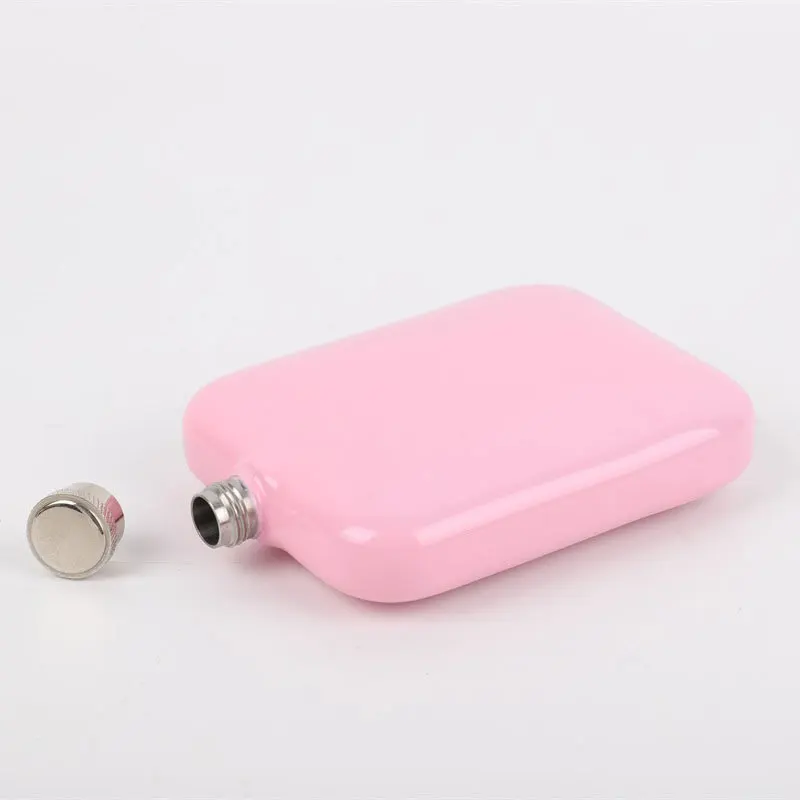 6Oz Leak Proof Engraved Flask Whisky Stainless Steel Pocket Hip for