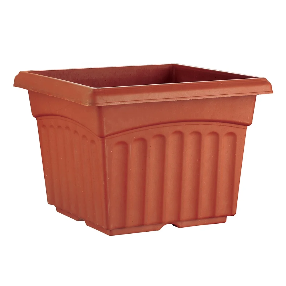 Oem Odm Customized Round Shape Plastic Flower Pots Terracotta Strawberry Pots