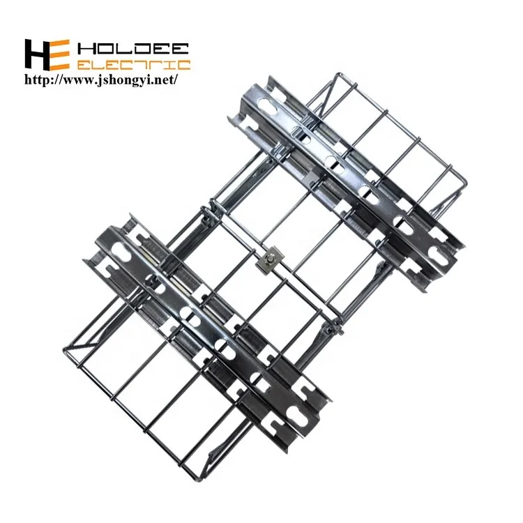 Кабельный лоток из оцинкованной стальной проволочной сетки, изготовлен и протестирован в соответствии со стандартами IEC NEMA VE1