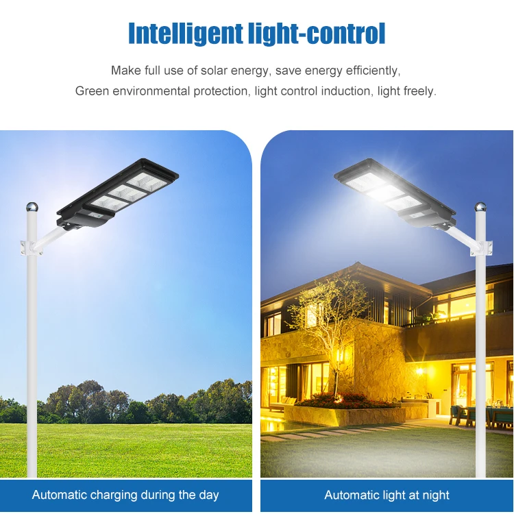 Motion Sensor Ip65 Waterproof 90w 120w 150w Integrated Outdoor Solar Led Street Light