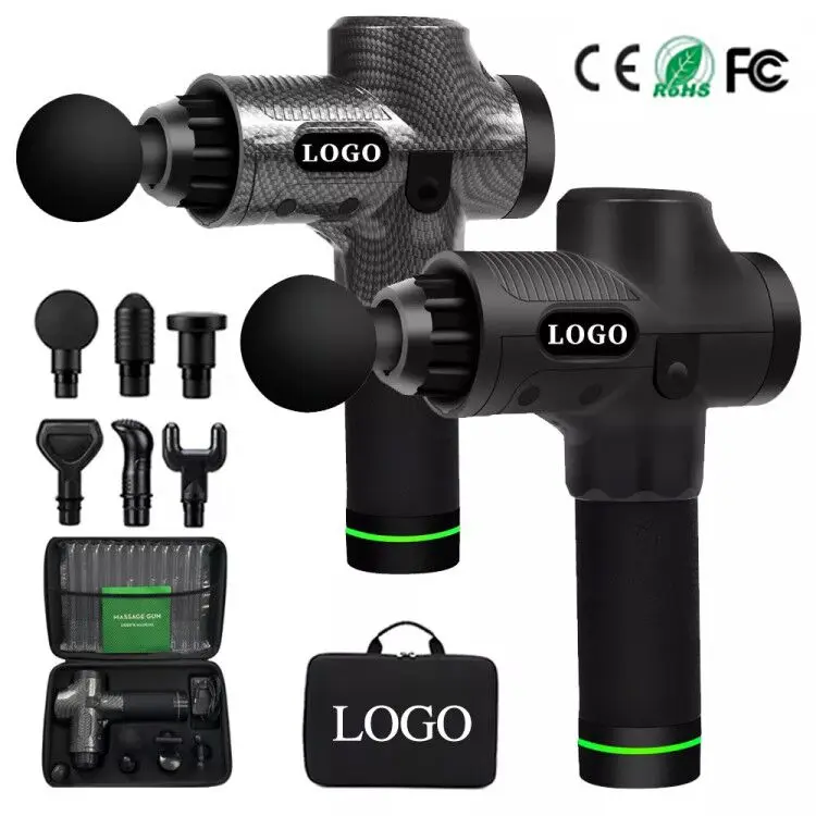 Custom Logo Home Gym Equipment Muscle Relaxation Massage Gun 30 Speeds with Low Norise  Special for Sports Shop