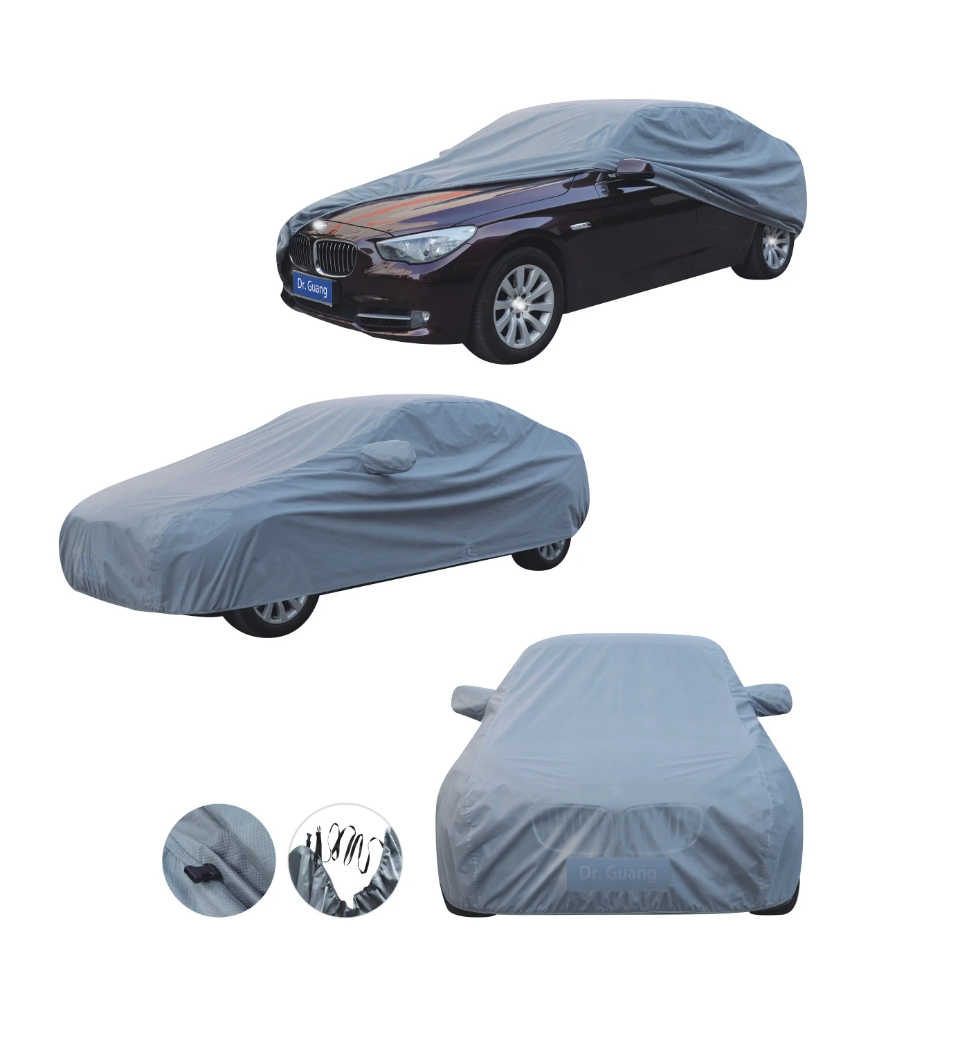 Universal cars accessories durable car snow cover sun protection waterproof car cover fabric waterproof