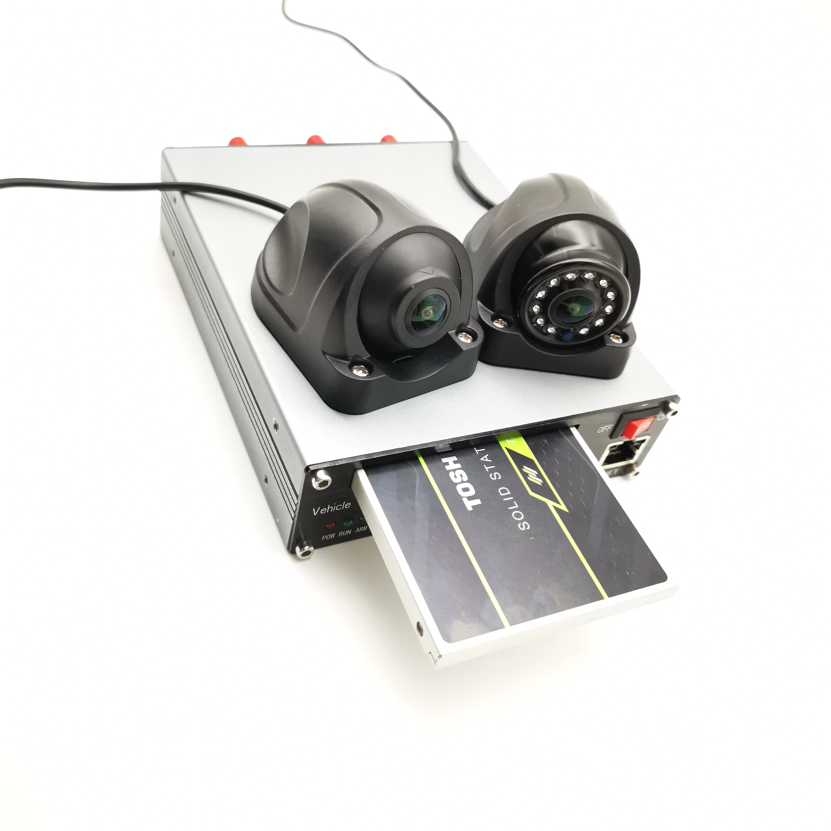 MRB 3G 4G Wifi H.265 SSD 1080p Bus dvr recorder Mobile cctv camera system for trucks