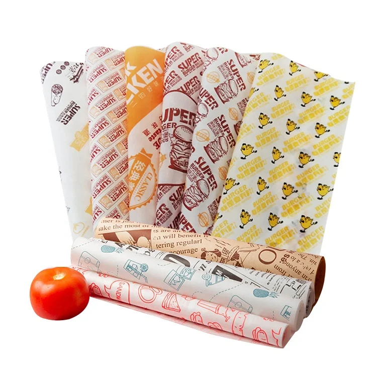 Factory Price Customized Color Food Baking Paper Grease Proof White Brown Silicone Parchment Baking Paper Sheet