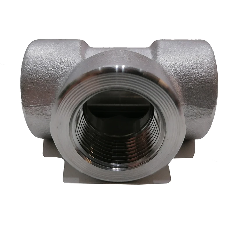 Stainless steel compression fittings tee, instrument fittings 3000LB S32205 PIPE FITTINGS