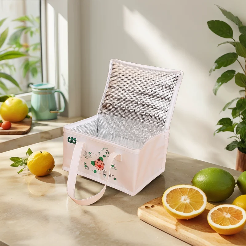 Factory Supply Cooler Bags Freezer Shopping Bags for Convenient Storage and Transportation