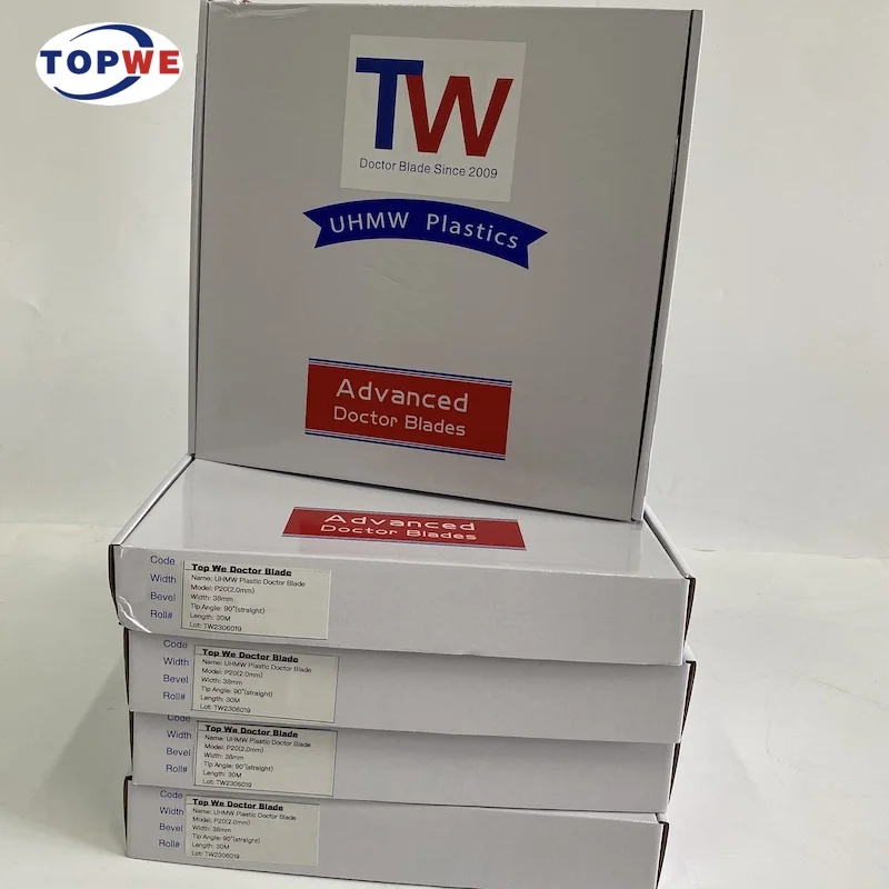 Factory Price Plastic Ink Scraper Flexo Printing Machinery Doctor Blade